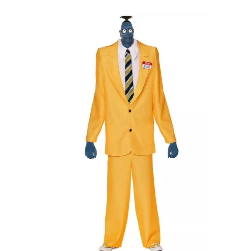 Spirit Kids Yellow Costume Suit with Tie - Picture 1 of 7
